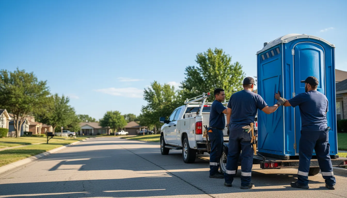 Portable Toilet Rental in Lowell, OH near me